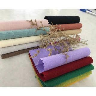 [ VẢI NAKI ] Vải LINEN GÂN chuyên may đồ thời trang cao cấp, chất vải đẹp - khổ 1.58m