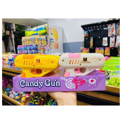 Đồ Chơi Súng Bắn Kẹo Mút Hot Tiktok, Súng Kẹo Mút Giá Rẻ, Kèm Một Kẹo Mút Rẻ Vô Địch