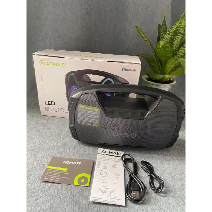 Loa bluetooth AOMAIS U-GO F5mini Pro, Hàng USA thì bao chất lượng, kháng nước cao, pin trâu