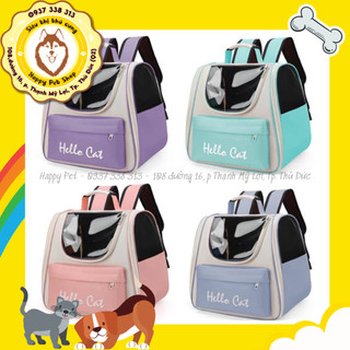 Balo cho mèo thú cưng size lớn Hello Cat