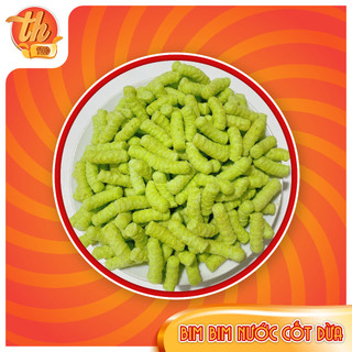 500g bim bim đậu xanh nước cốt dừa thơm ngon đặc biệt, snack bim xanh