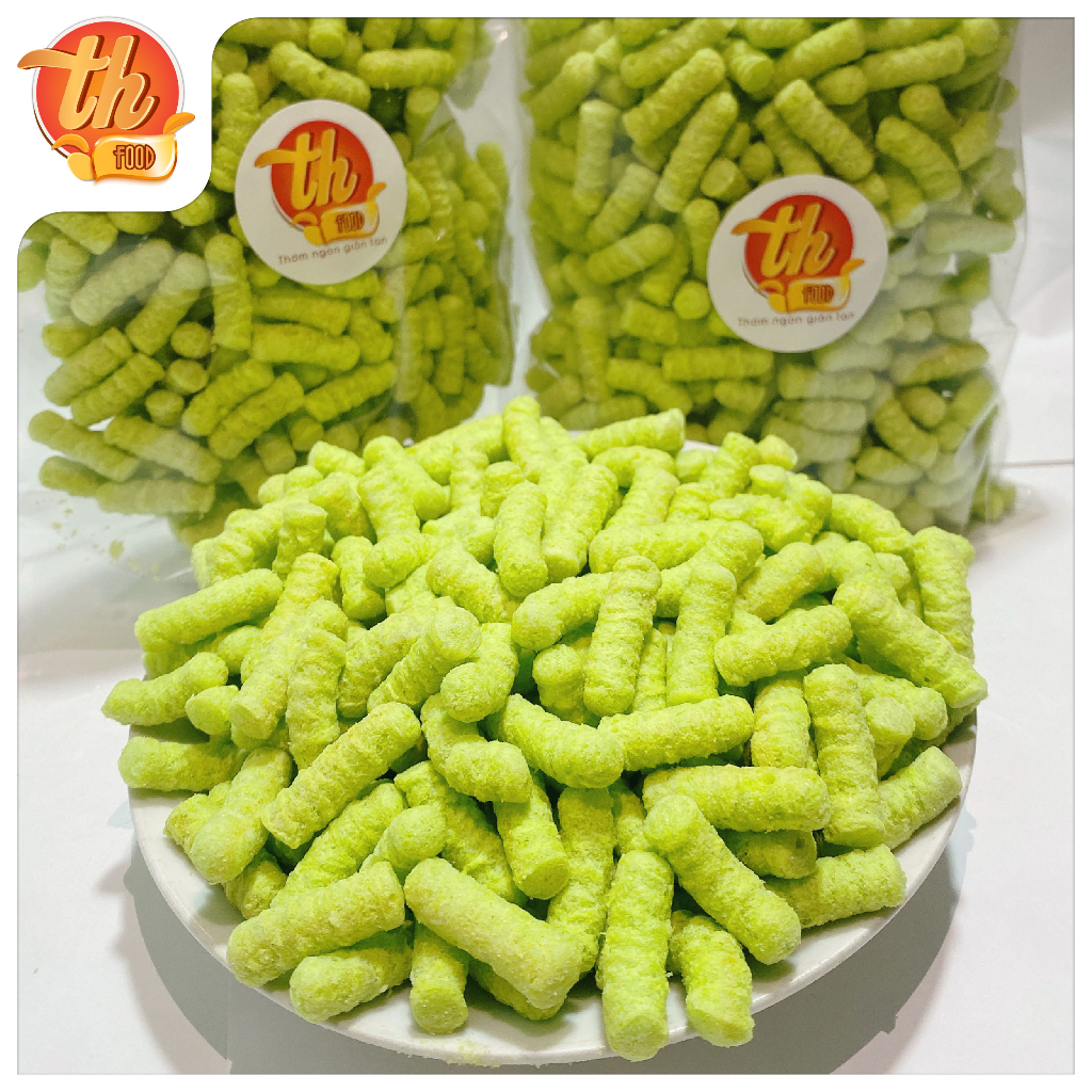 500G Bim Bim Đậu Xanh Nước Cốt Dừa Thơm Ngon Đặc Biệt, Snack Bim Xanh