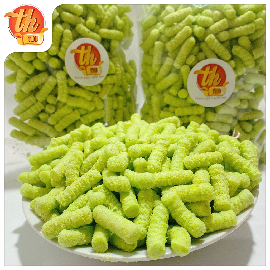 500G Bim Bim Đậu Xanh Nước Cốt Dừa Thơm Ngon Đặc Biệt, Snack Bim Xanh
