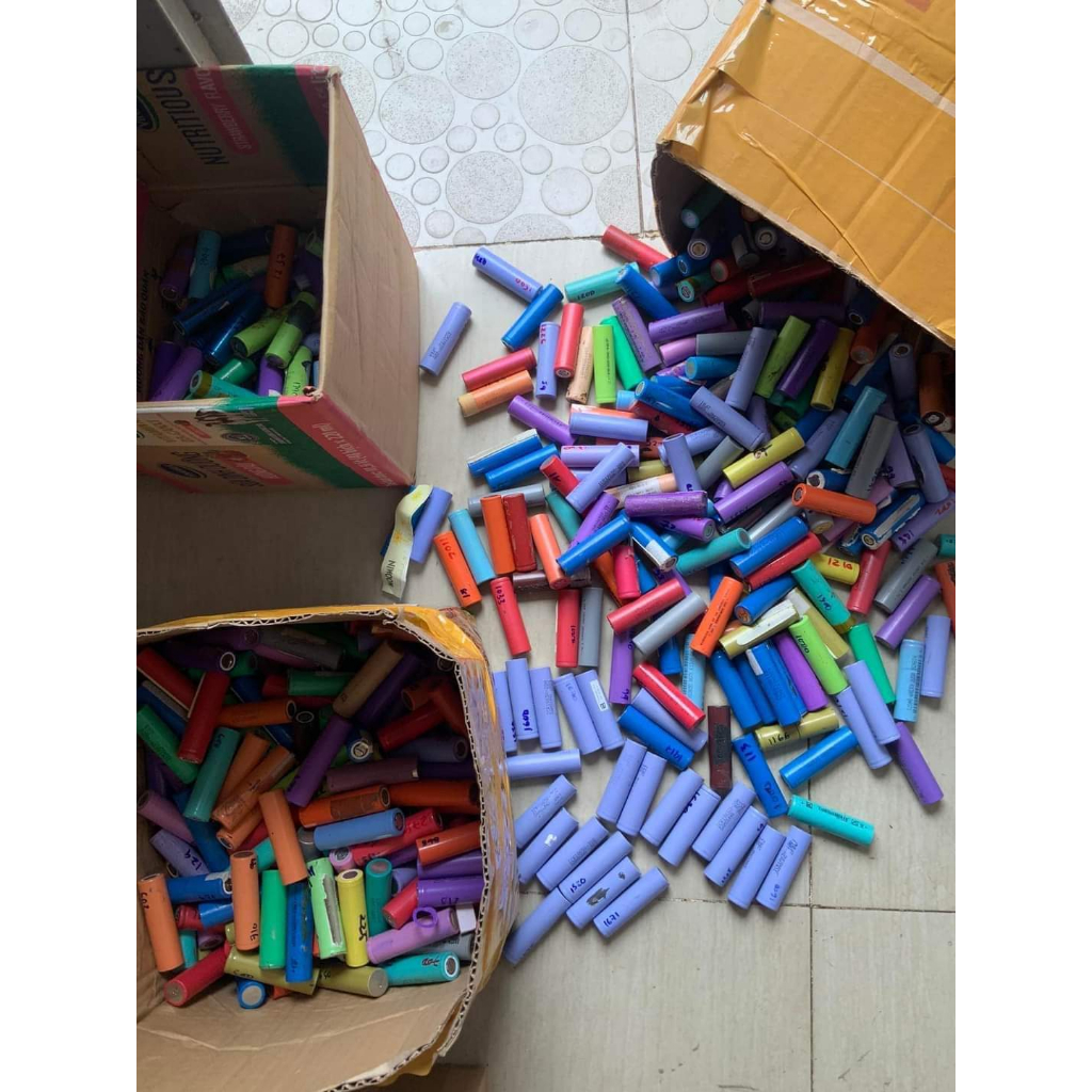 Cell Pin 18650 Tháo Máy Khoan Dung Lượng <1000 mah