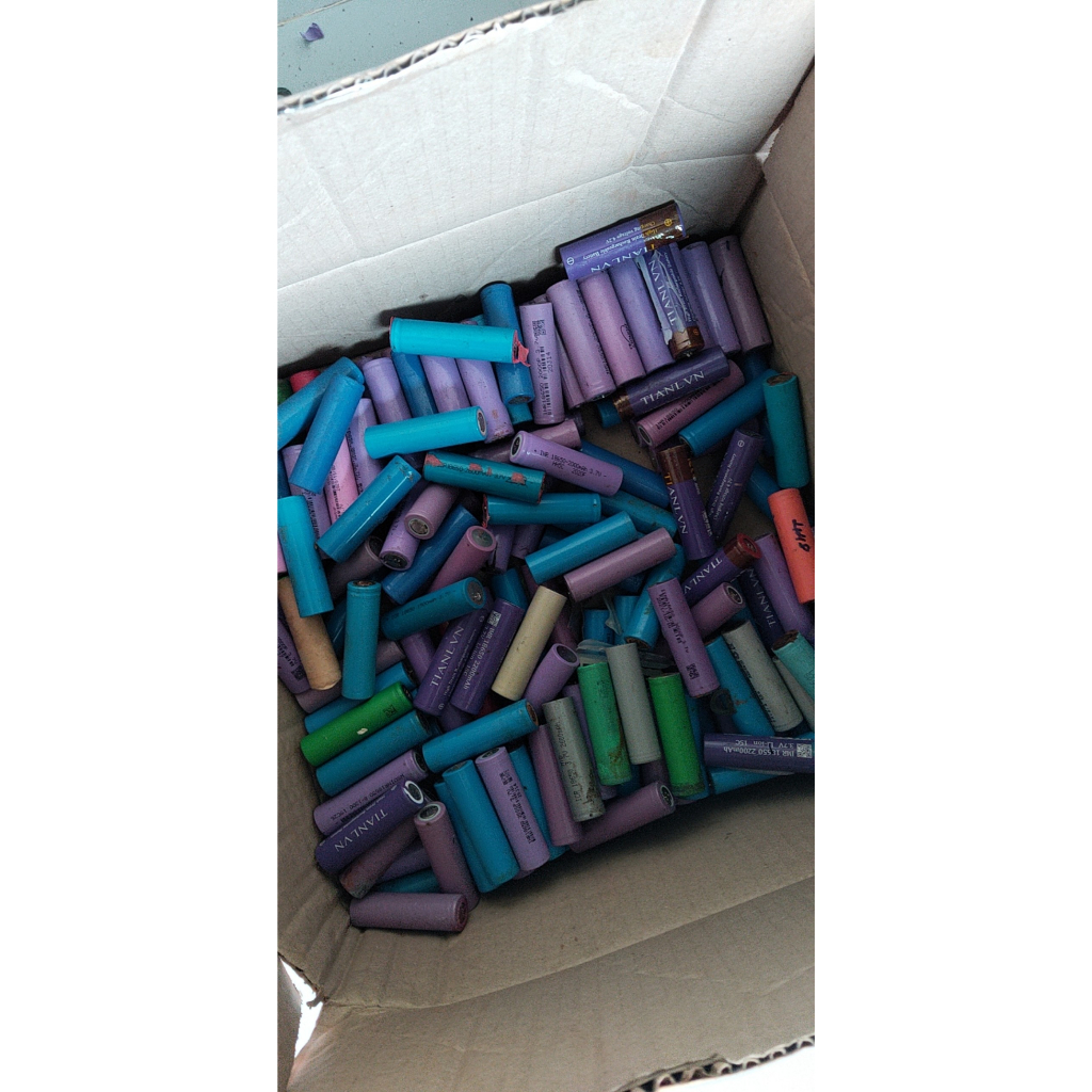 Cell Pin 18650 Tháo Máy Khoan Dung Lượng <1000 mah