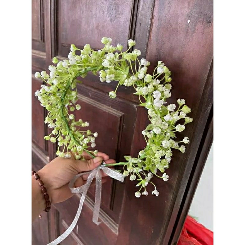 vòng hoa nguyệt quế đội đầu, vòng hoa baby chụp ảnh kỉ yếu