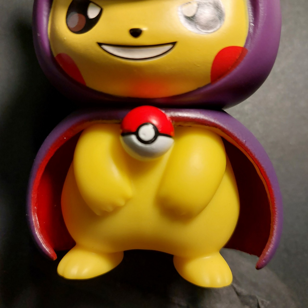 Mô hình Pokemon gapcha Pikachu khoát áo Gengar siêu bóng ma 2059 8-1