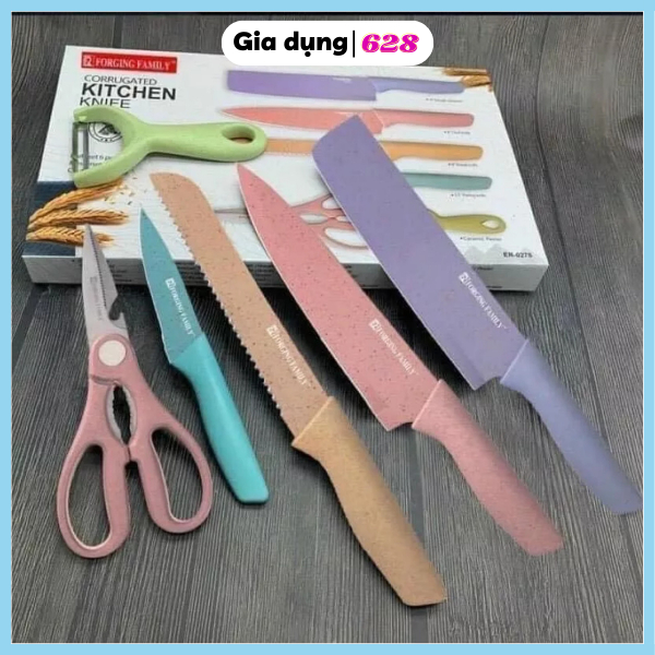 BỘ DAO LÚA MẠCH 6 MÓN KHÁNG KHUẨN