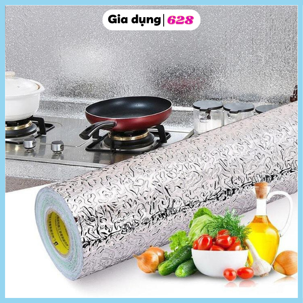 CUỘN GIẤY BẠC DÁN BẾP GIỮ GÌN SẠCH SẼ