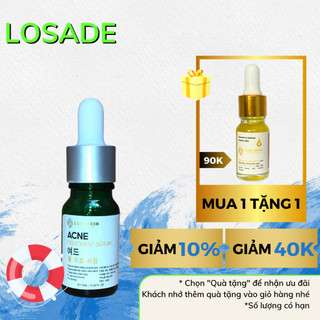 Serum mụn diếp cá giảm thâm giảm m️ụn phục hồi da hư tổn luxi skin losade 20ml