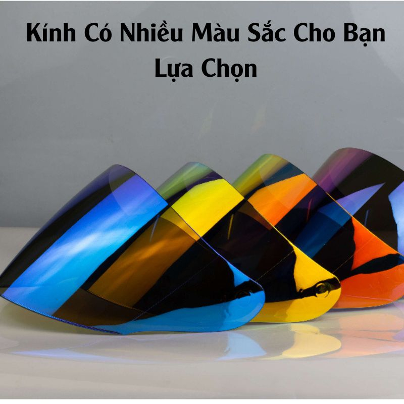 Kính KLT , Kính Thay Thế Nón Bảo Hiểm 3/4 KYT , KLT