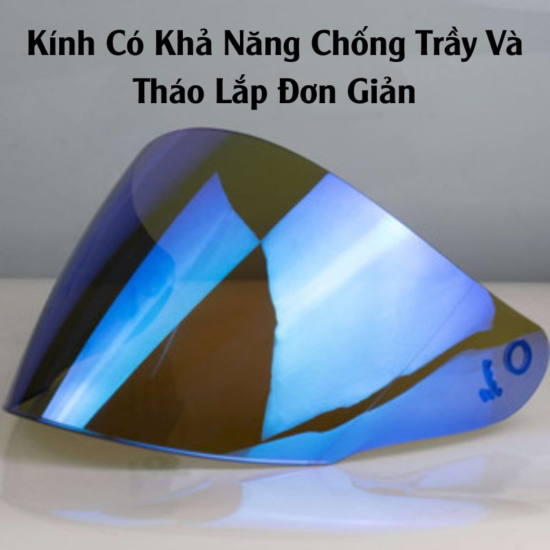 Kính KLT , Kính Thay Thế Nón Bảo Hiểm 3/4 KYT , KLT