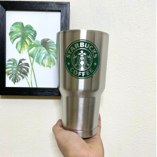 Cốc, ly giữ nhiệt Starbuck kèm ống hút inox, túi giữ nhiệt và dụng cụ cọ rửa hàng chuẩn