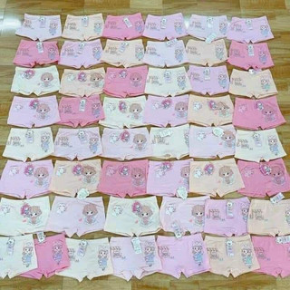 Quần chíp bé gái dáng quần chíp đùi chất cotton cho bé 8 - 30kg