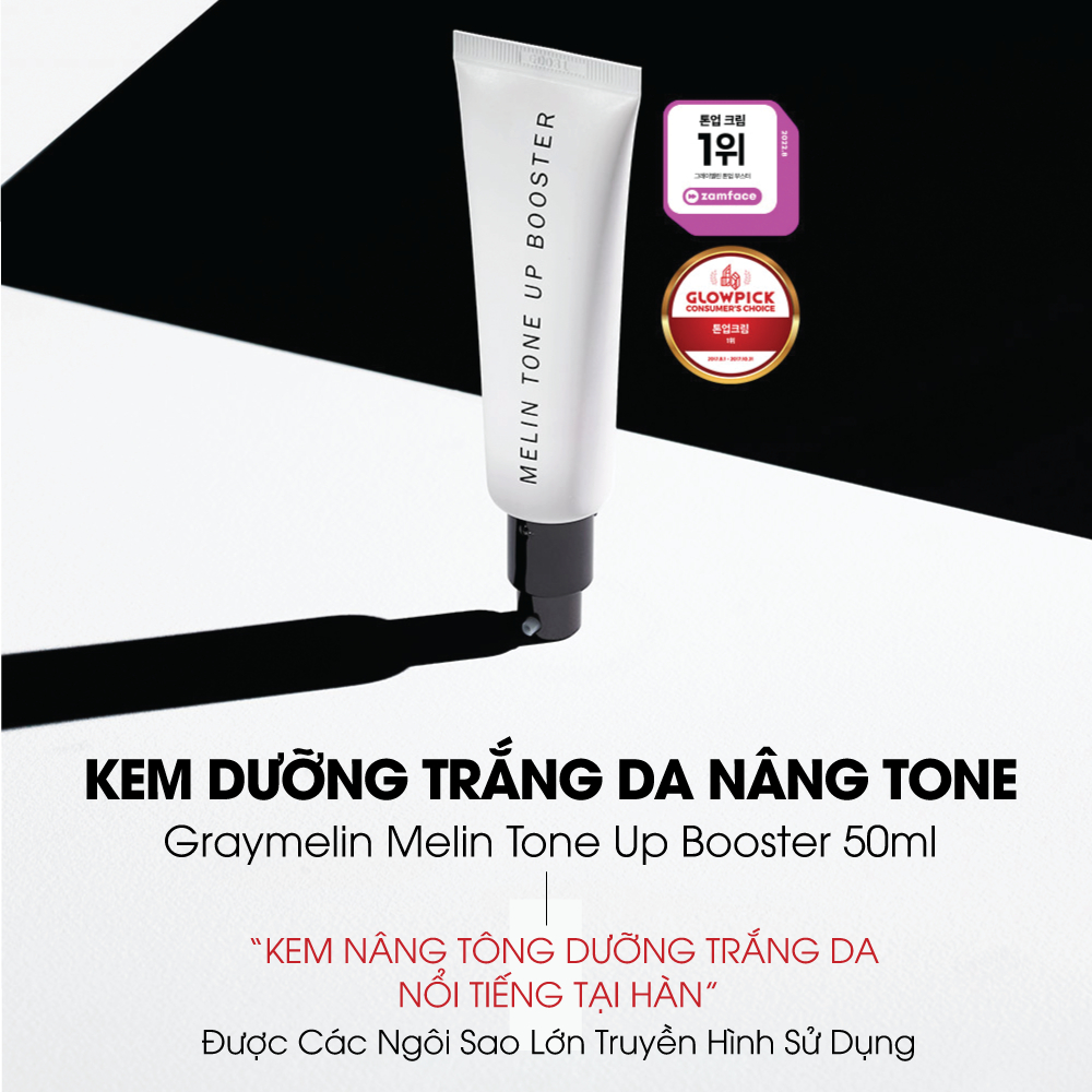 Kem Dưỡng Trắng Da Nâng Tone Graymelin Melin Tone Up Booster 50ml