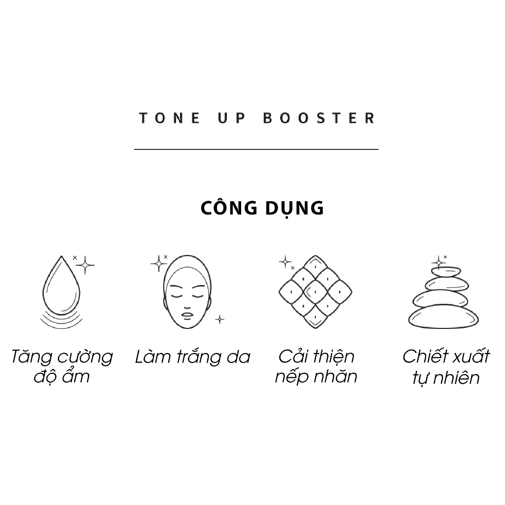 Kem Dưỡng Trắng Da Nâng Tone Graymelin Melin Tone Up Booster 50ml