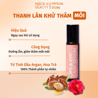 Thanh Lăn Dưỡng Hồng Môi NACOBEAUTY Líp & Eye Care Serum Dưỡng Hồng Môi, Thâm Môi Giảm Nứt Nẻ Khô Môi, Mềm Môi - 10ml