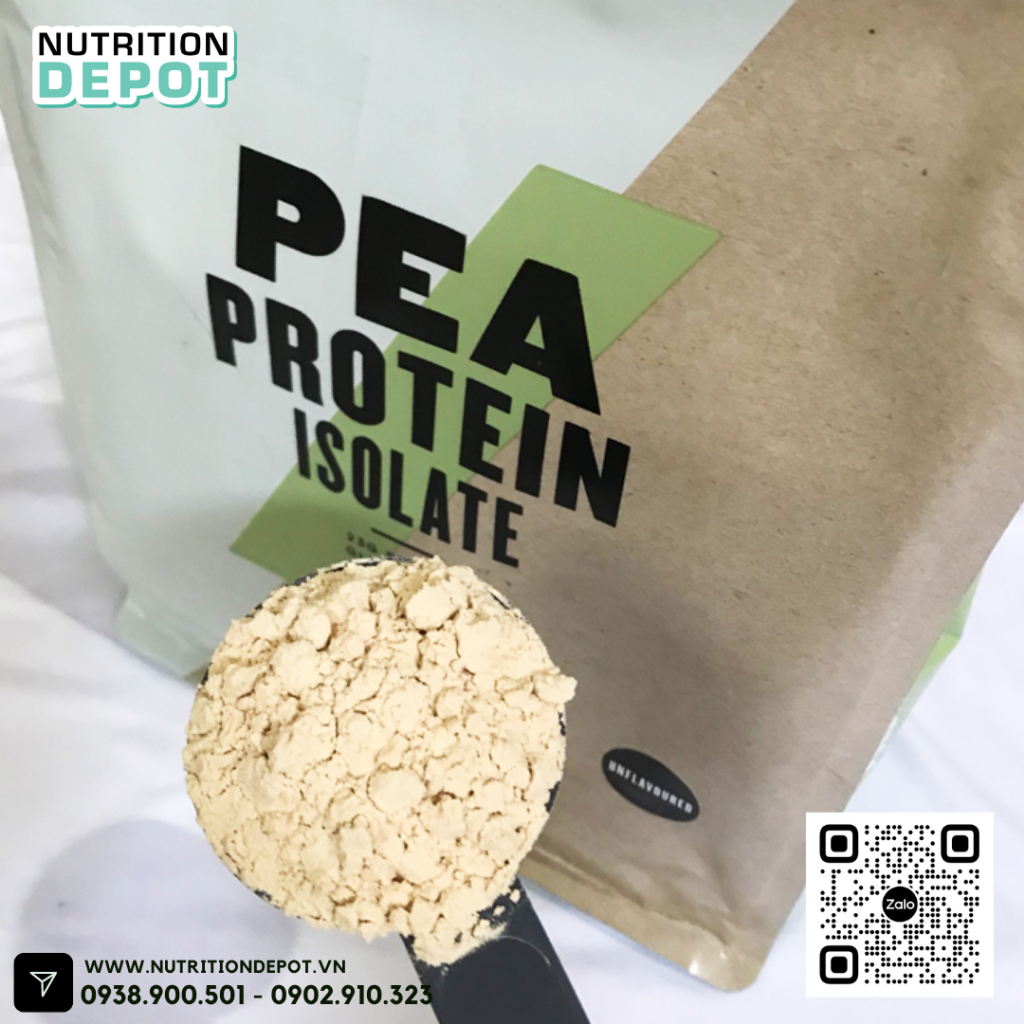 Sữa bổ sung đạm thực vật Pea Protein Isolate Myprotein 2.5kg - Nutrition Depot Vietnam