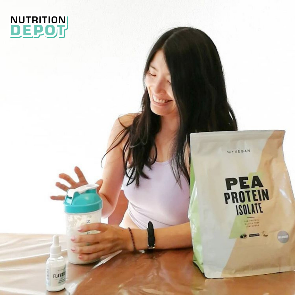 Bột Pea Protein Isolate Myprotein - Sữa bổ sung đạm thực vật từ đậu hà lan 2.5kg - Nutrition Depot Vietnam