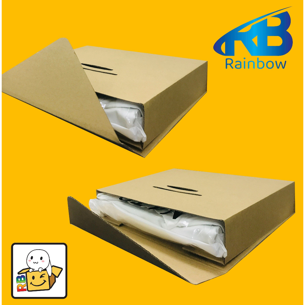 Hộp carton đựng quần áo size 25.5x18.5x5cm.