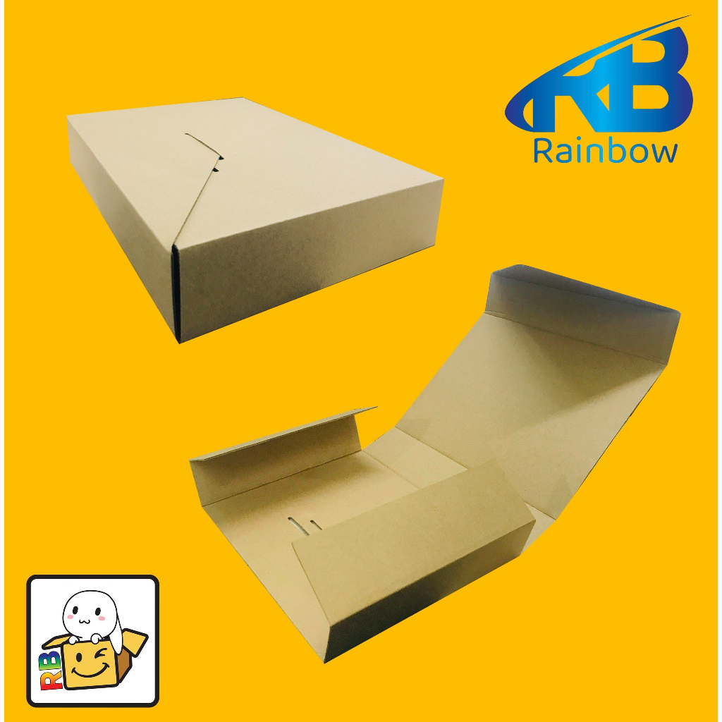Hộp carton đựng quần áo size 25.5x18.5x5cm.