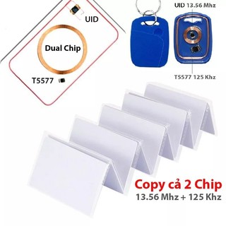 [2 trong 1] Thẻ từ sao chép tần số kép 125 và 13.56