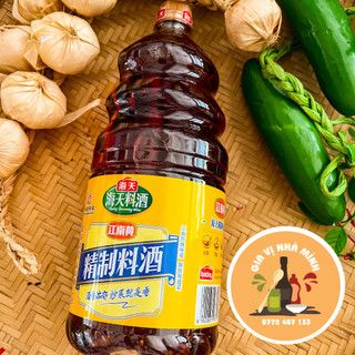 Gia vị rượu nấu ăn hải thiên - chai 1l9
