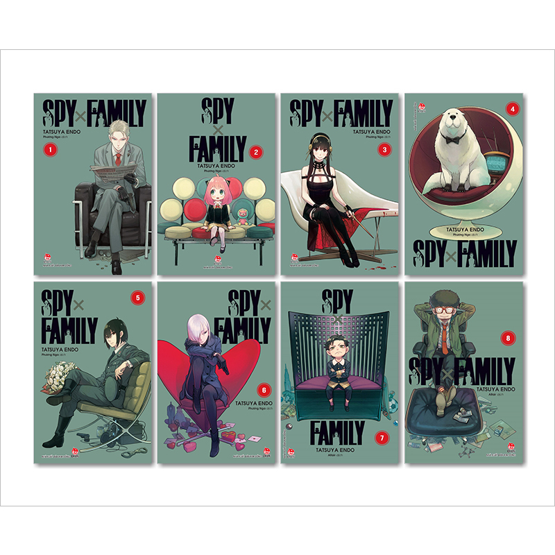 Combo Truyện _ Spy X Family ( Tặng card )