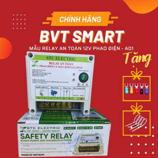 RơLe An Toàn Phao Điện 12V - STC A01 công suất 2000W, Bảo Hành 1 Đổi 1 Trong 1 Năm.