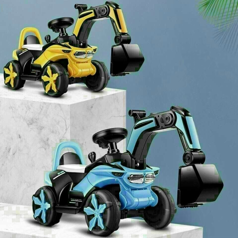 XE CẨU ĐIỆN CHO BÉ CÓ NHẠC, ĐÈN, MÚC ĐƯỢC