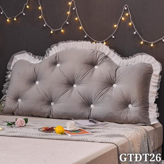 Gối Tựa Kê Đầu Giường Mẫu Hoàng Gia - Khuy Nút - Size 50x1m6 - Nhà Shy