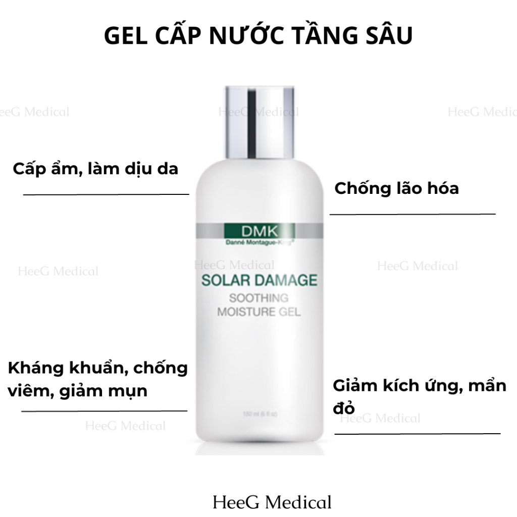 Gel dưỡng phục hồi DMK Solar Damage 180ml