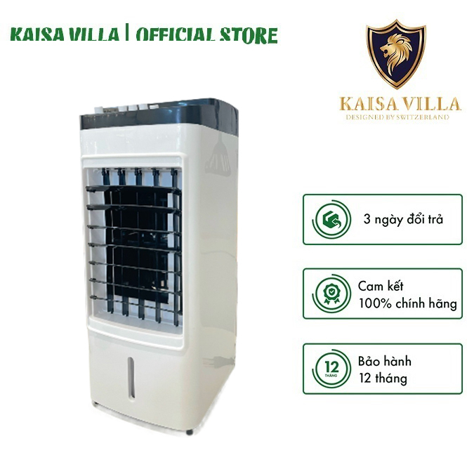 Quạt điều hòa hơi nước mini chính hãng KAISA VILLA, dung tích 4L Model JD-8096, bảo hành 12 tháng