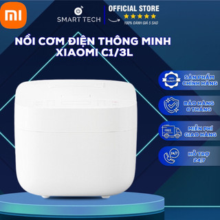 Nồi Cơm Điện SMART TECH VN - Nồi Cơm Điện Thông Minh Xiaomi Chính Hãng C1 / 3L Trang Bị 8 Chức Năng Với 24 Chế Độ Nấu