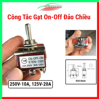 Công tắc gạt on-off đảo chiều, công tắc 6 chân