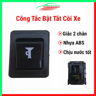 Công tắc bật tắt còi giắc cắm 2 chân dành cho ô tô