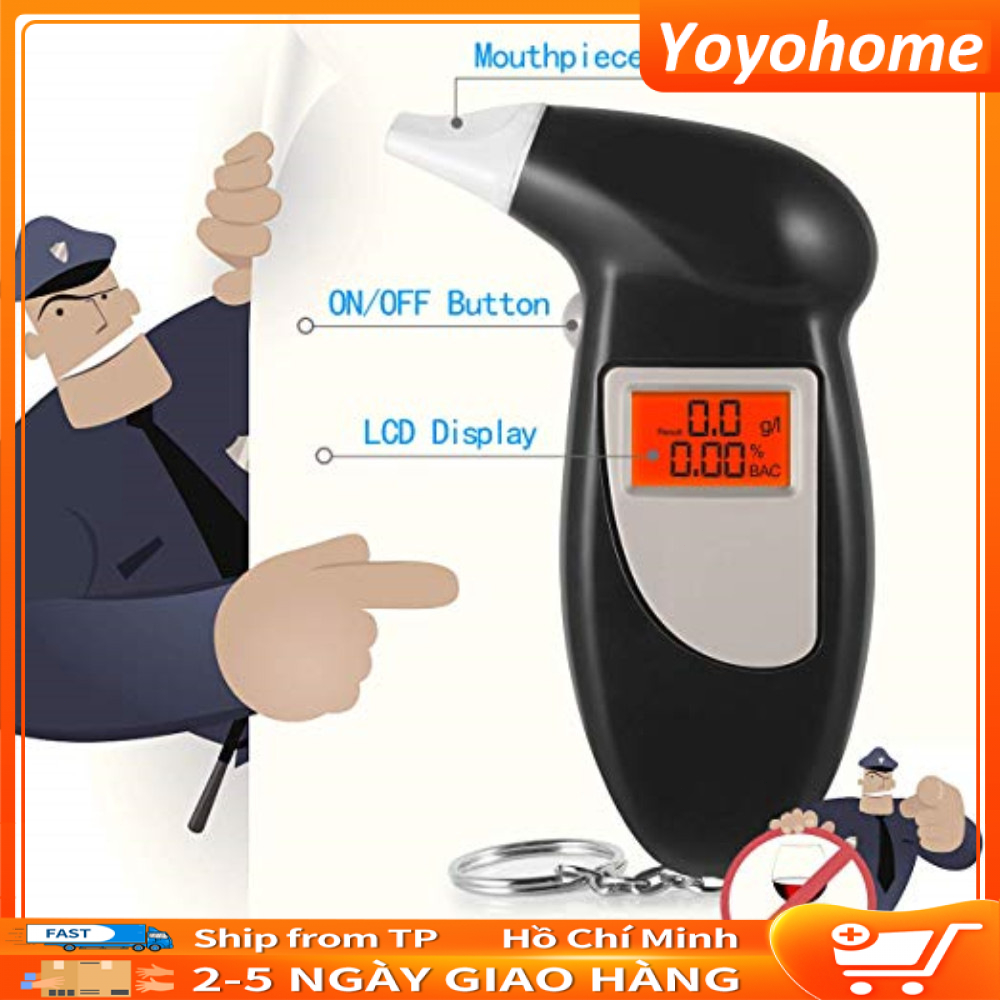 Máy đo nồng độ cồn bia rượu trong hơi thở