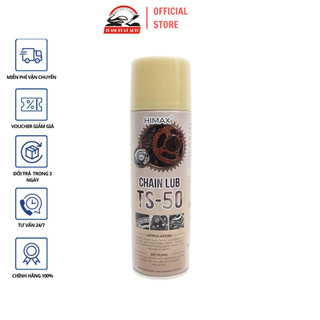 CHAI XỊT BÔI TRƠN, BẢO DƯỠNG XÍCH XE TS-50 300ML