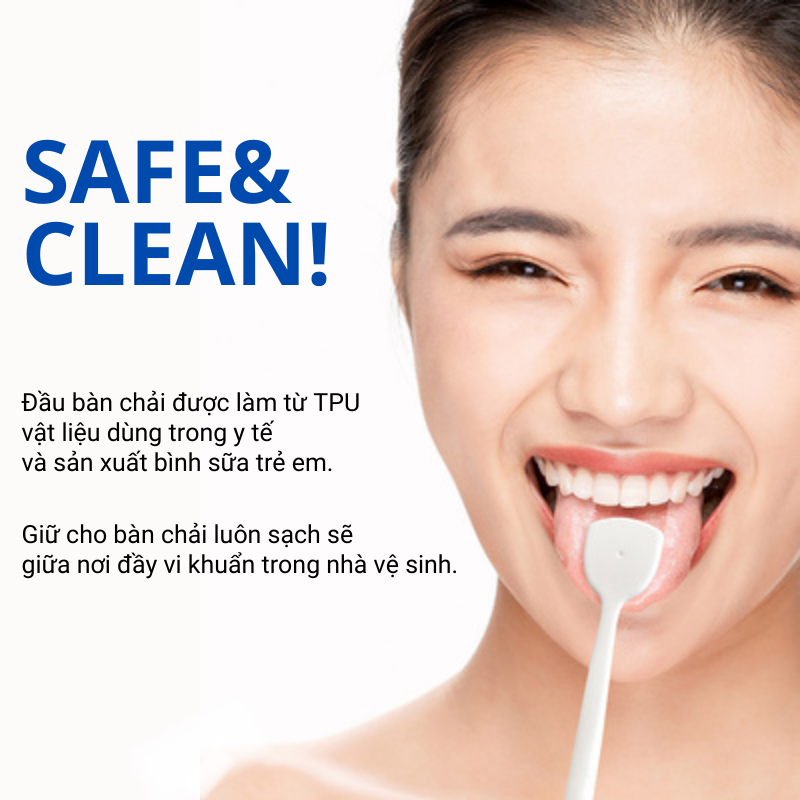 Bàn chải vệ sinh lưỡi Raoyi Nhật Bản chính hãng