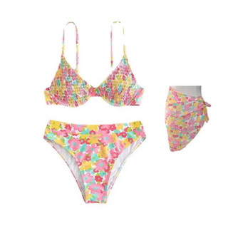 𝐒𝐮𝐦𝐦𝐞𝐫 𝐁𝐢𝐤𝐢𝐧𝐢 Set bikini 3 chi tiết mặc hè