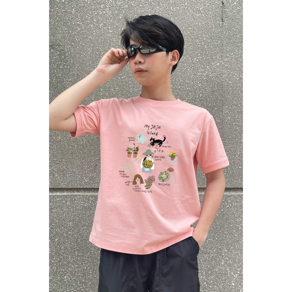 Áo thun Baby Tee JEJU ISLAND unisex phông Nam Nữ Local Brand Chính Hãng Midori M Studio