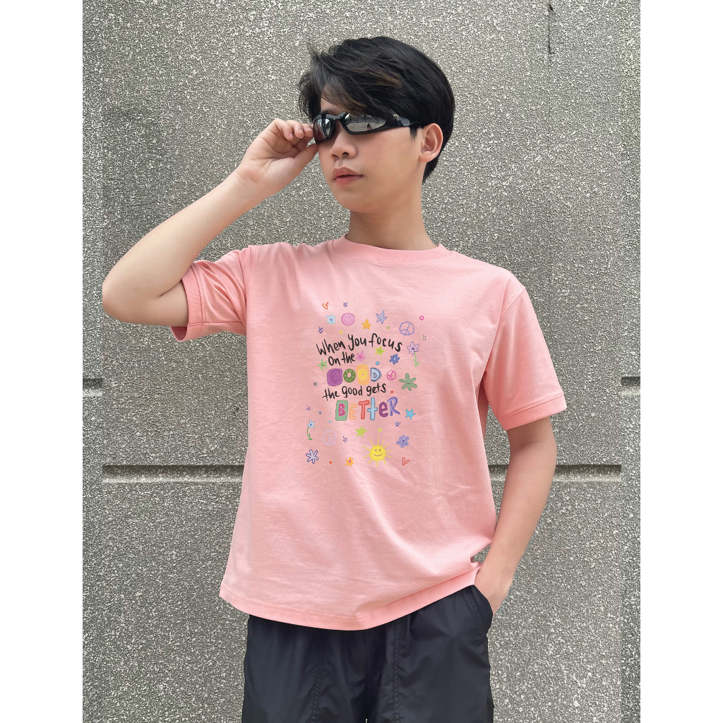 Áo thun Baby Tee GOOD THINGS unisex phông Nam Nữ Local Brand Chính Hãng Midori M Studio