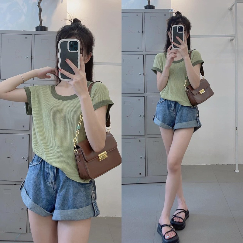 len viền tay hến