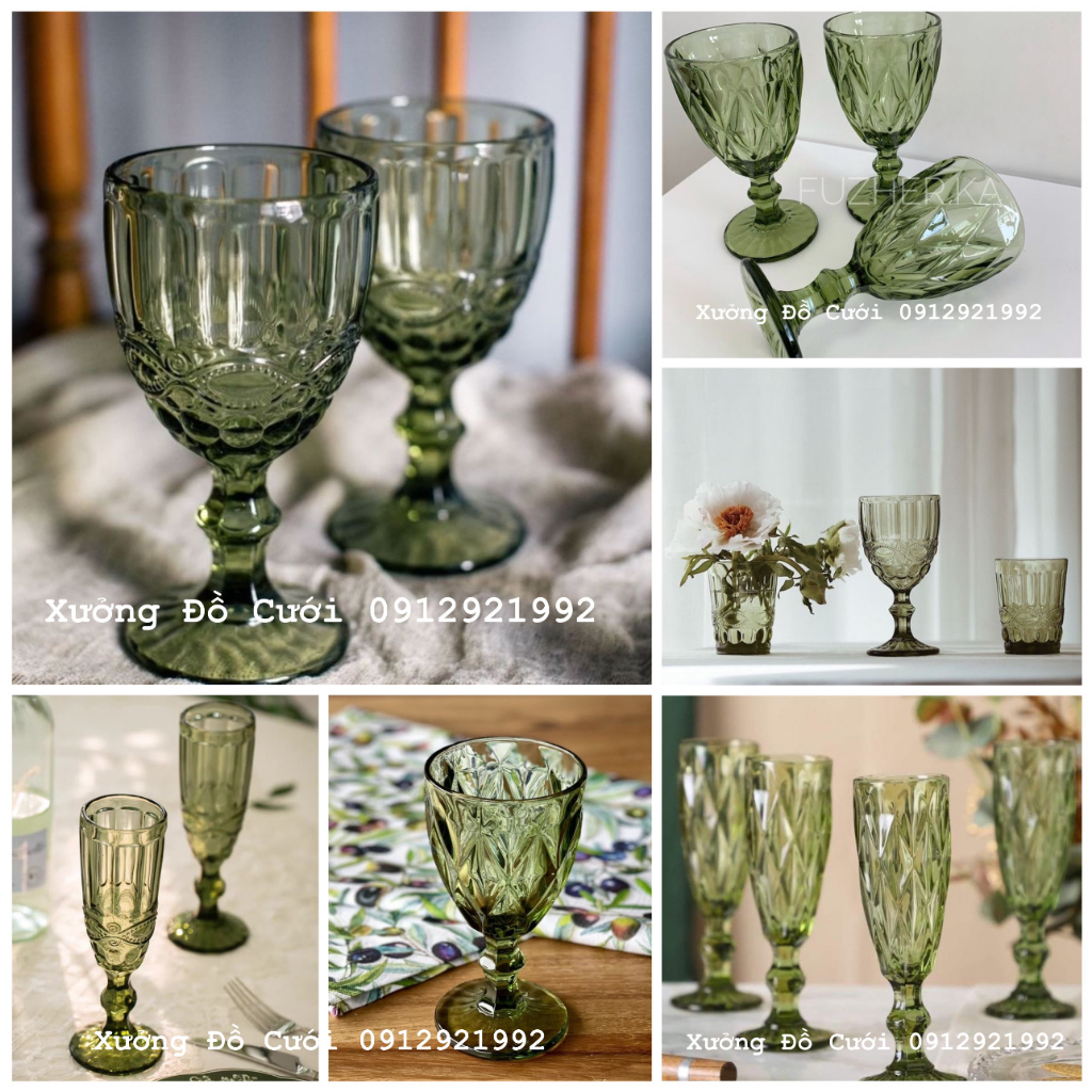 🌸 LY THUỶ TINH DECOR GIA TIÊN, TRANG TRÍ NHÀ, NHÀ HÀNG,.. 🌸