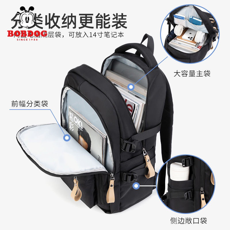 Balo Bobdog chính hãng dày dặn, độ bền cao, chống thấm nước
