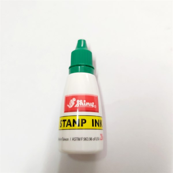 Mực Con Dấu Shiny S65 Xanh Lá