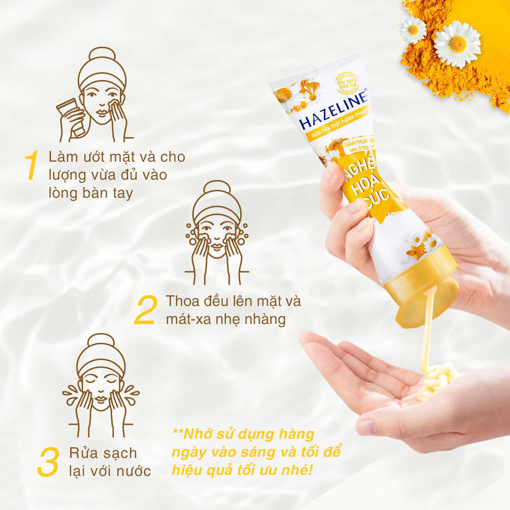 Sữa Rửa Mặt Hazeline Chiết Xuất Thiên Nhiên 100g