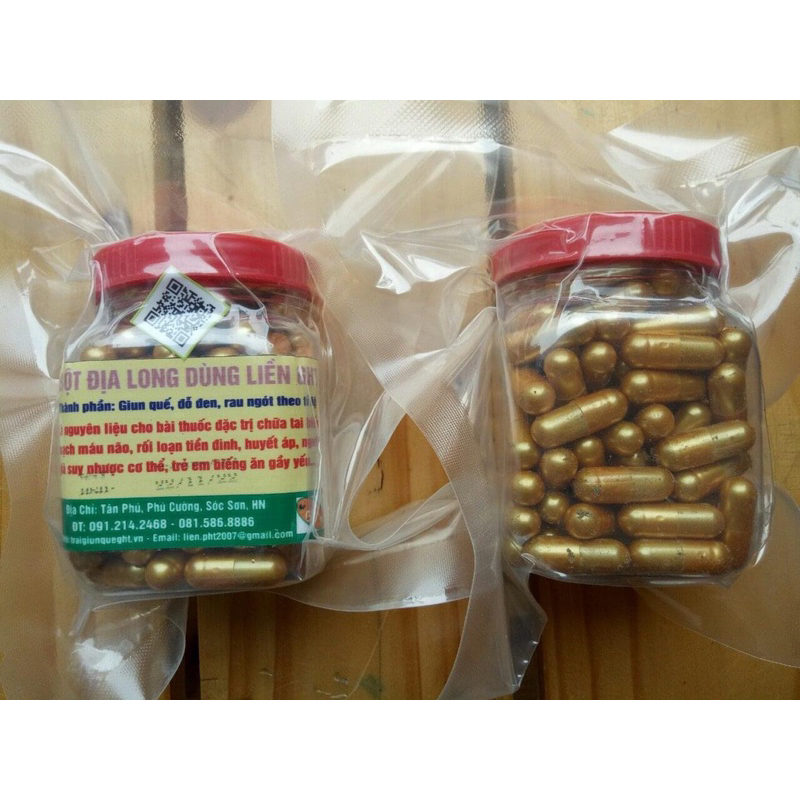 ĐỊA LONG VIÊN NÉN 100g