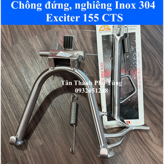Chống đứng, chống nghiêng inox 304 cts exciter 155