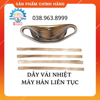 Dây vải nhiệt máy hàn miệng túi liên tục FR900, DBF900, SF150, FRM980, FRD1000
